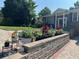 Front yard with flower pots and brick pathway at 3962 Chicamauga Ne Dr, Kennesaw, GA 30144