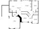 Main floor plan highlighting the layout, kitchen, Gathering room, bedroom, pantry, and garage dimensions of the home at 422 Silver Brook Dr, Woodstock, GA 30188