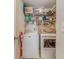 Functional laundry room with a washer and dryer at 3288 Owens Meadow Ln, Kennesaw, GA 30152