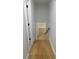 Finished basement with hardwood floors and neutral finishes offers ample additional living space at 9148 Homewood Dr, Riverdale, GA 30274