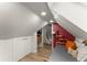 Cozy bedroom featuring a sloped ceiling and a built in closet at 233 Spence Se Ave, Atlanta, GA 30317