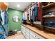 Spacious walk-in closet features wood shelving, drawers, and ample storage space at 233 Spence Se Ave, Atlanta, GA 30317