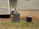 Exterior shot showing AC units next to the side of the house at 6649 Valley Hill Sw Dr, Mableton, GA 30126