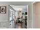 Charming breakfast nook featuring a round table with chairs, with easy access to the outdoors at 5285 Bannergate Dr, Johns Creek, GA 30022