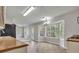 Eat-in kitchen offers natural light with a bay window and stainless steel appliances at 1138 School Side Dr, Lithonia, GA 30058