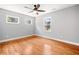 Bedroom with hardwood floors and natural light at 3274 Ridgecrest Se Rd, Smyrna, GA 30080