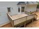 View of the back deck, accessible from the house, great for outdoor entertaining at 2990 Cove Crossing Dr, Lawrenceville, GA 30045