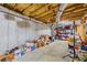 Unfinished basement, provides ample storage space and the opportunity for customization to suit your needs at 2990 Cove Crossing Dr, Lawrenceville, GA 30045