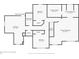 Upstairs floor plan featuring bedrooms, bathrooms, and closets for layout visualization at 2990 Cove Crossing Dr, Lawrenceville, GA 30045