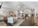Spacious living room with hardwood floors and seamlessly connects to the kitchen at 504 Angier Ne Ave, Atlanta, GA 30308