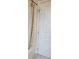 A clean bathroom with a white bathtub and a shower curtain is shown at 105 Marchmont Dr, Locust Grove, GA 30248