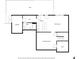 Basement floor plan featuring Gathering room, recreation room, wet bar, and storage at 14 Augusta Way, Hiram, GA 30141