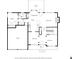 Detailed floor plan showcasing layout of kitchen, bedroom, living room, and garage at 14 Augusta Way, Hiram, GA 30141
