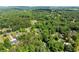 An elevated view displays a neighborhood community surrounded by lush landscape at 2751 Pilgrim Mill Rd, Cumming, GA 30041