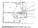 Proposed Basement level floor plan showing layout of rooms at 308 Reed St, Scottdale, GA 30079