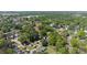 This aerial shows a dense, lush neighborhood and surrounding community amenities at 308 Reed St, Scottdale, GA 30079