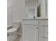 Neutral bathroom featuring a toilet and vanity at 3587 Hidden Valley Cir, Lawrenceville, GA 30044