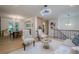 Spacious living area with an open floor plan, view into the dining room, and updated decor at 2825 Shea Sw Way, Marietta, GA 30060