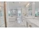 Spacious bathroom featuring double vanity, soaking tub, and separate shower at 4250 Summit Dr, Marietta, GA 30068