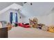 Bright bedroom featuring interesting ceiling, telescope and car-shaped bed at 4250 Summit Dr, Marietta, GA 30068