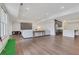 Spacious living room with hardwood floors, large windows, and recessed lighting at 4250 Summit Dr, Marietta, GA 30068