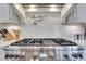 Close-up of a high-end stainless steel range with a sleek design and modern features at 4250 Summit Dr, Marietta, GA 30068