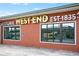 Historic red brick building with large windows and clear signage reading Historic West End Est 1835 at 1174 Princess Sw Ave, Atlanta, GA 30310