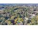 An aerial image of a property surrounded by trees in a residential community at 3081 Frankie Ln, Duluth, GA 30096
