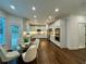 Bright kitchen with white cabinets, stainless steel appliances, and breakfast nook at 365 Morning Dew Cir, Roswell, GA 30075