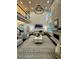 Bright living room with soaring ceilings, fireplace, and modern furnishings at 365 Morning Dew Cir, Roswell, GA 30075