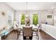 Dining room with modern chandelier and stylish furnishings at 4776 Highside Way, Smyrna, GA 30082