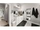 Bathroom features double vanity and modern fixtures at 7820 Longview Dr, Cumming, GA 30041