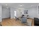 Bright living room featuring hardwood floors and stylish contemporary furnishings at 2196 Niles Ne Pl, Atlanta, GA 30324