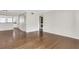 Open-concept living room featuring hardwood floors and great natural light at 4282 Roswell Ne Rd # K3, Atlanta, GA 30342
