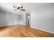 Generously sized bedroom with hardwood floors, and ample natural light at 884 Edgewater Cir, Marietta, GA 30062
