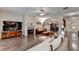 Bright living room with wood floors, fireplace, and an open layout perfect for modern living at 2837 Peachstone Ct, Lawrenceville, GA 30043