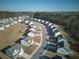 Aerial view of a community with well-maintained homes and lush landscaping at 3557 Bryant Meadows Cir, Buford, GA 30519