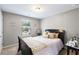 Guest bedroom featuring neutral walls, and a window with blinds at 7628 Summer Berry Ln, Lithonia, GA 30038