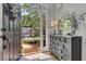 Inviting foyer with a view of the front yard, a stylish console, and an eye-catching wreath at 809 Hillcrest Ln, Woodstock, GA 30189