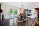 Bright dining area with hardwood floors, stainless appliances and access to the deck at 2905 Jim Owens Nw Rd, Kennesaw, GA 30152