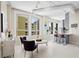 Bright open living area featuring modern furniture, city views, and natural light at 20 Marietta Nw St # 15D, Atlanta, GA 30303