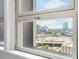 Close up of a stadium view from the apartment window at 20 Marietta Nw St # 15D, Atlanta, GA 30303