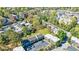 Aerial view of condos offering parking, green space, and community living at 13 Ivy Ne Sq, Atlanta, GA 30342