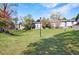 Expansive green backyard area with mature trees and plenty of space to play at 13 Ivy Ne Sq, Atlanta, GA 30342