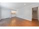 Spacious bedroom with hardwood floors, recessed lighting, and a large closet at 13 Ivy Ne Sq, Atlanta, GA 30342