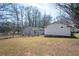 Spacious backyard with a house and shed, perfect for outdoor activities and relaxation at 3162 Alston Drive Dr, Decatur, GA 30032