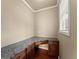 Cozy office space with built-in desk and granite countertops at 510 Winder Trl, Canton, GA 30114