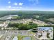 Community aerial view showcasing proximity to pool, tennis courts and local amenities at 61 N Auburn Landing Pl, Auburn, GA 30011