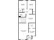 Second-floor plan with bedrooms, bathrooms, walk-in closets, and a sitting room for added comfort at 61 N Auburn Landing Pl, Auburn, GA 30011