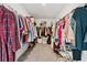 Large walk-in closet with ample storage and organization space at 701 Woodward Ct, Canton, GA 30114